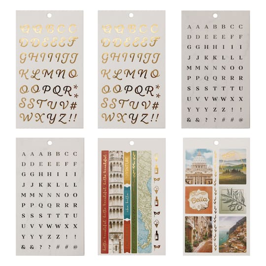 12 Pack: Italy Sticker Book by Recollections™
